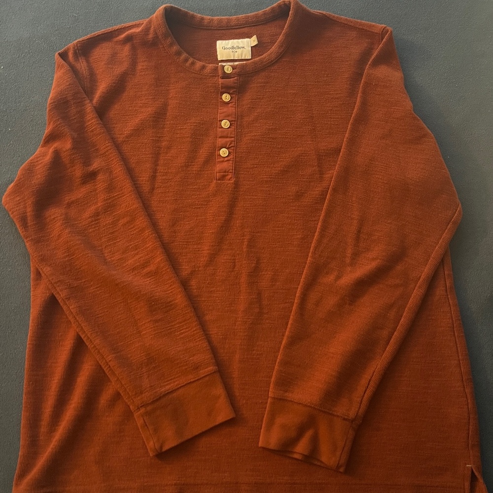 Men’s Copper Long Sleeve Shirt XL